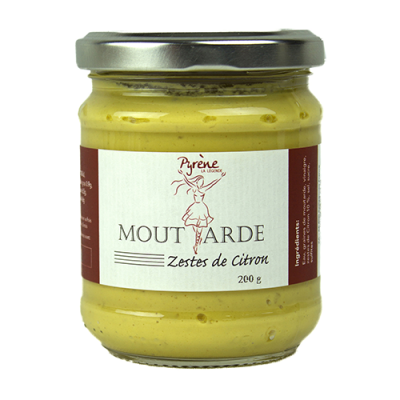 Moutarde aux Zestes de Citron